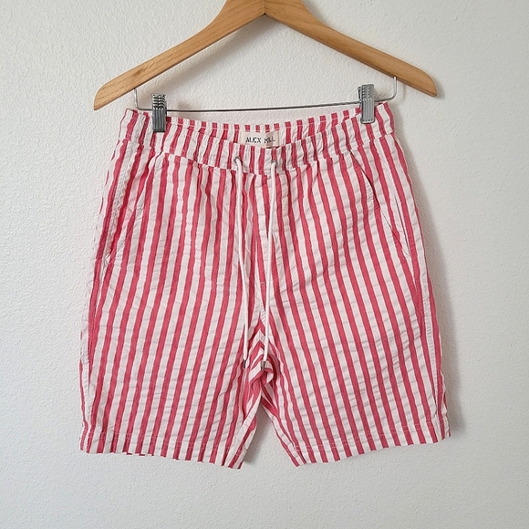 Alex Mill Other - Alex Mill Red and White Striped Men’s Shorts